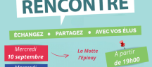 🔵 [RENCONTRES CITOYENNES – SEPTEMBRE] 🔵